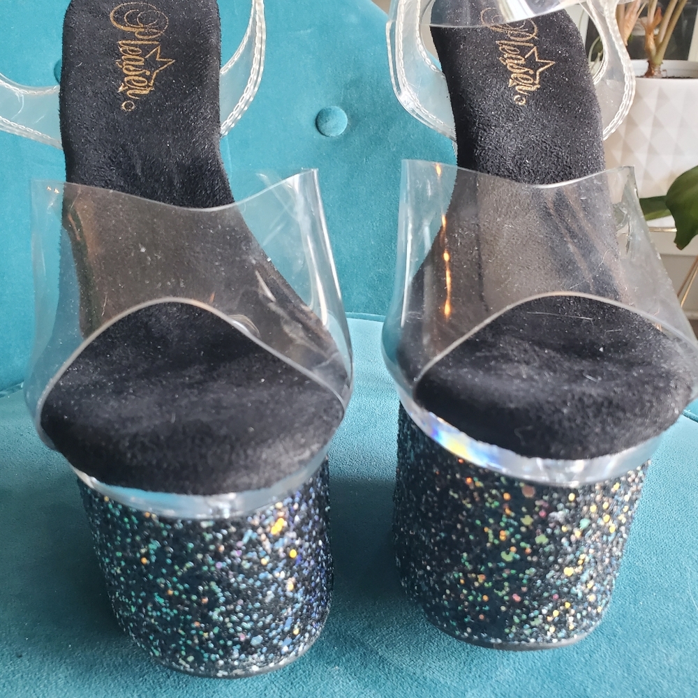 Pleasers Esteem 708 Pole Dance Heels - Picture 7 of 15